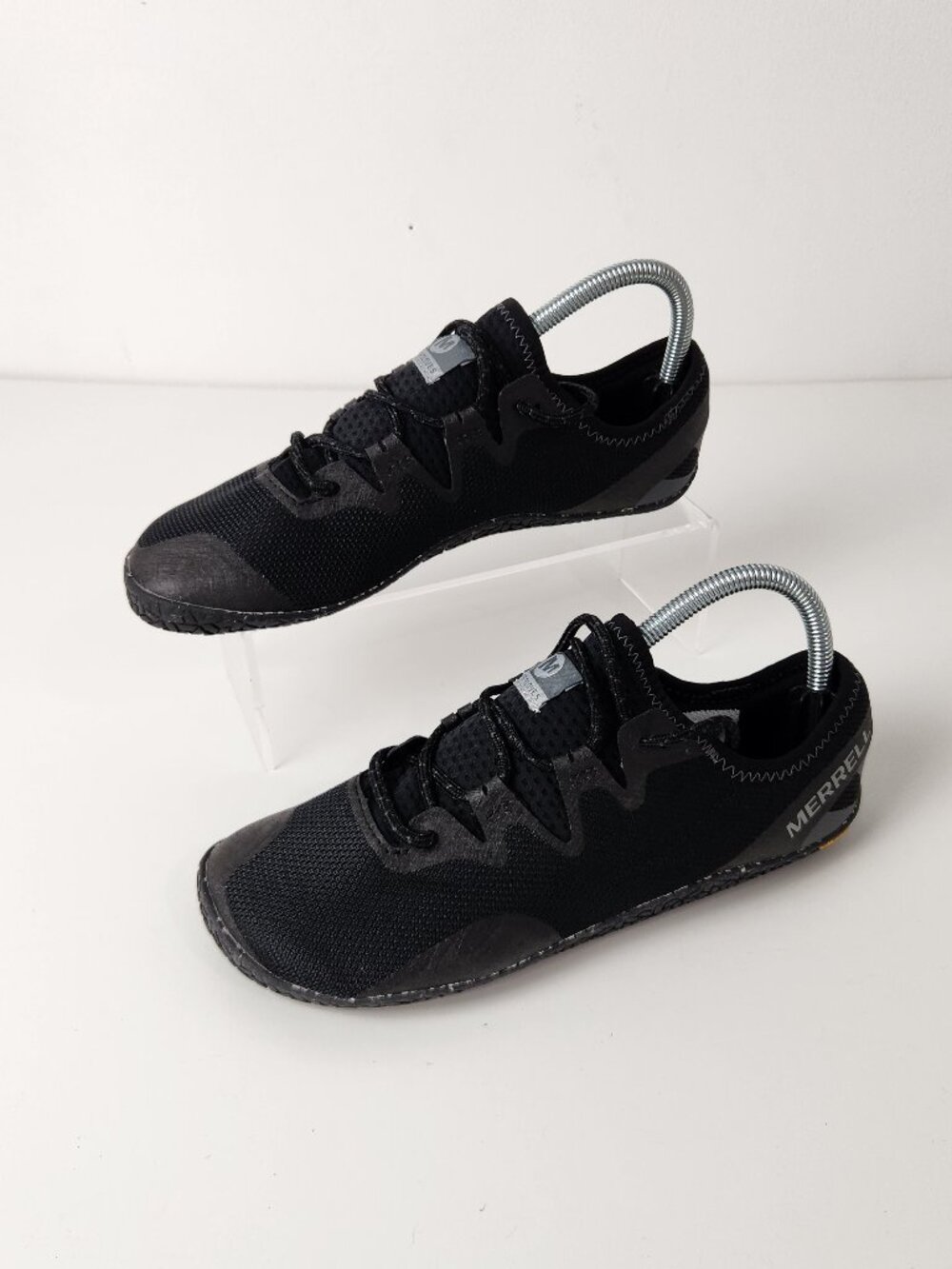 Merrell Shoes Womens 8 Black Vapor Glove 5 Barefoot Trail Running Minimalist